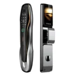 Digital Door Locks 3 Push-pull digital door lock installation in Tamil Nadu