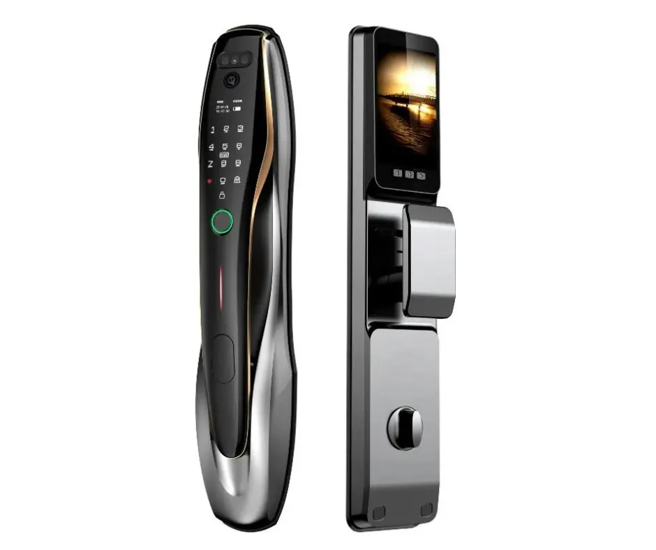 Gallery 37 Push-pull digital door lock installation in Tamil Nadu