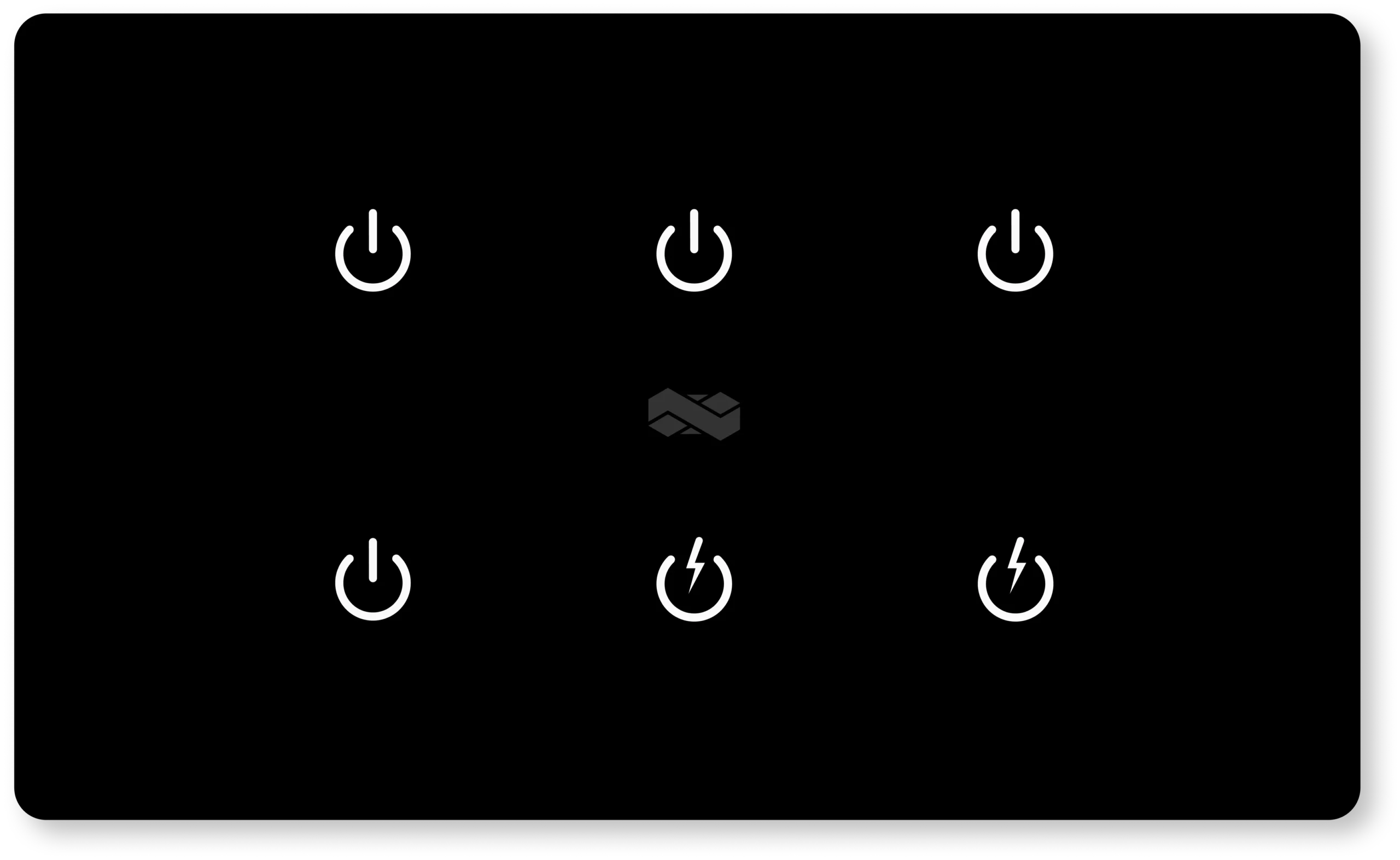 Gallery 3 smart switch 3 gang wifi control unit