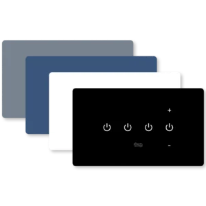 smart switch 2 gang touch panel